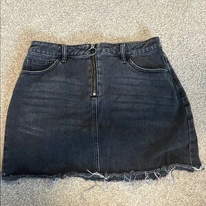 PacSun Black Mini Skirt Casual Night Out